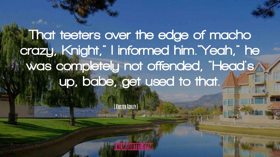 Karsten Knight quotes by Kristen Ashley