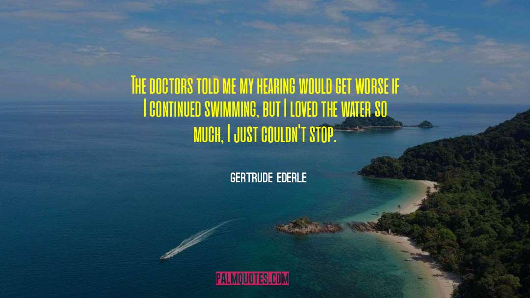 Kasebier Gertrude quotes by Gertrude Ederle