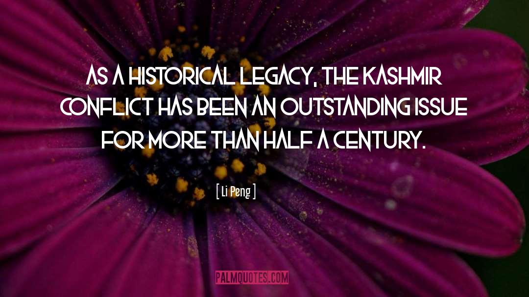 Kashmir Beautiful quotes by Li Peng