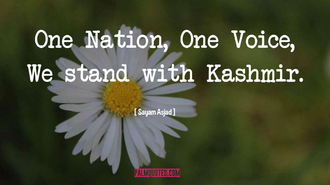 Kashmir Beautiful quotes by Sayam Asjad