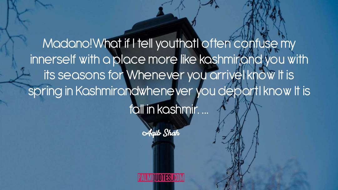 Kashmir quotes by Aqib Shah