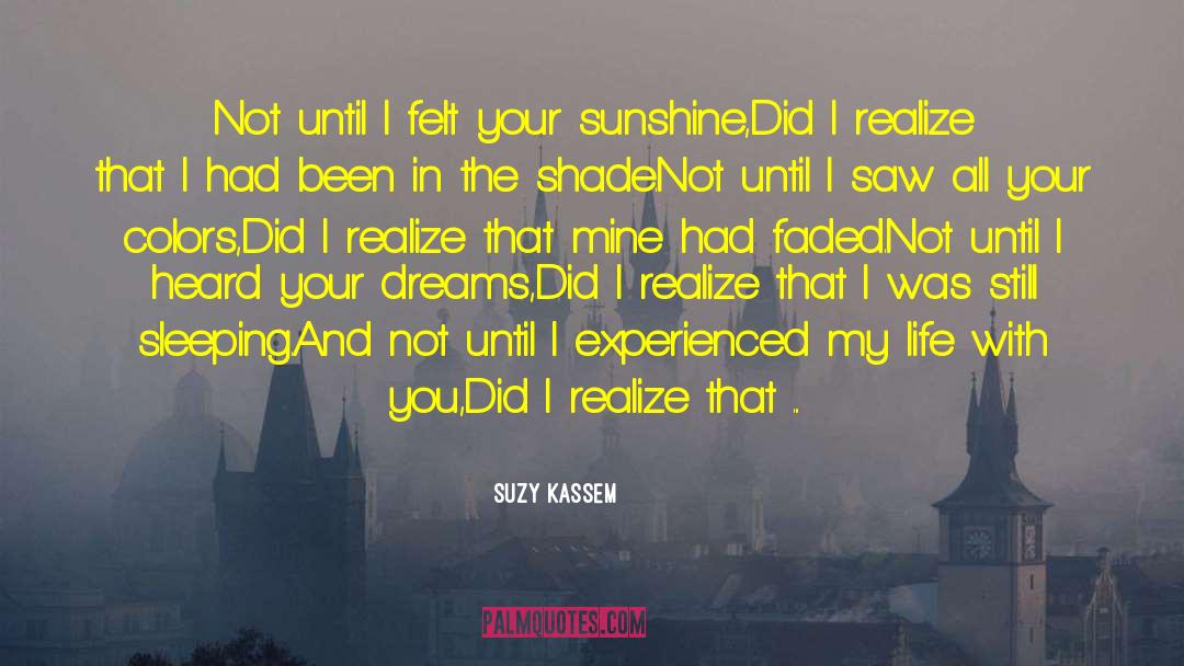 Kassem quotes by Suzy Kassem