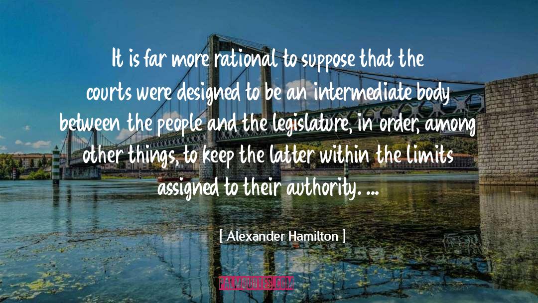 Kastner Intermediate quotes by Alexander Hamilton