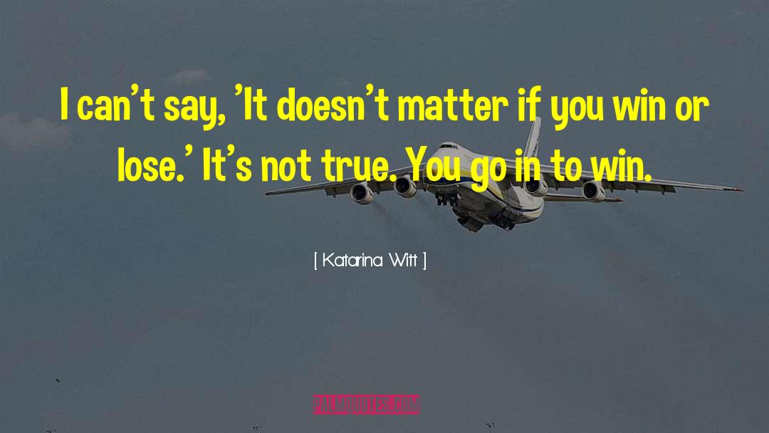 Katarina quotes by Katarina Witt