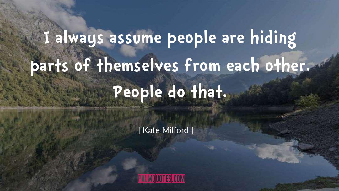 Kate Griffin quotes by Kate Milford