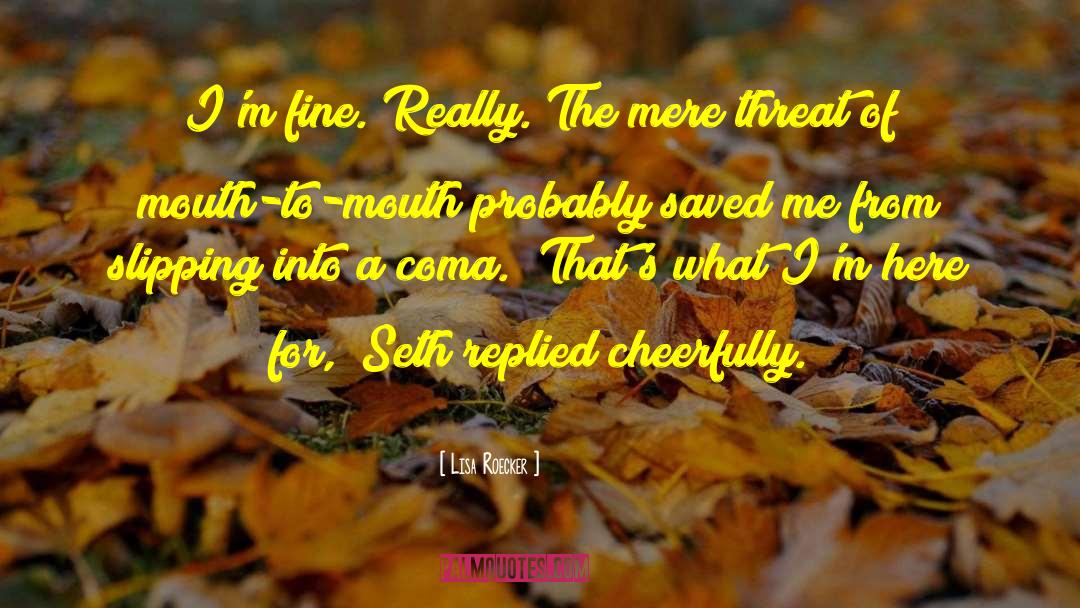 Kate Harker quotes by Lisa Roecker
