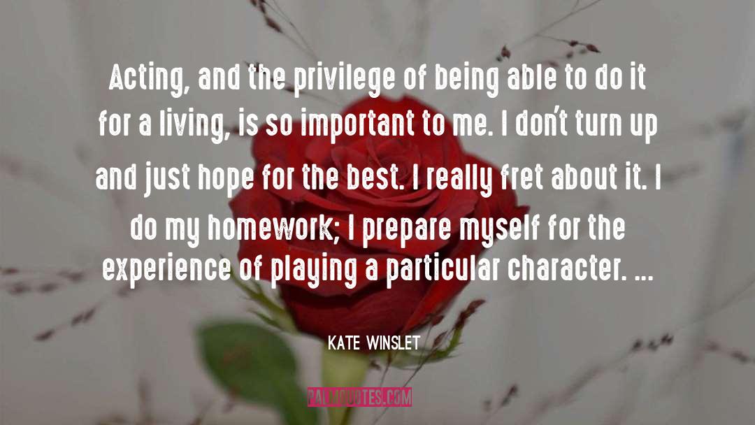 Kate Kaiser quotes by Kate Winslet