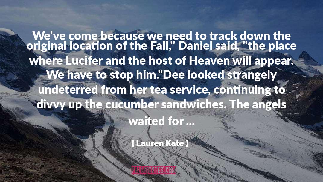 Kate Sheffield quotes by Lauren Kate