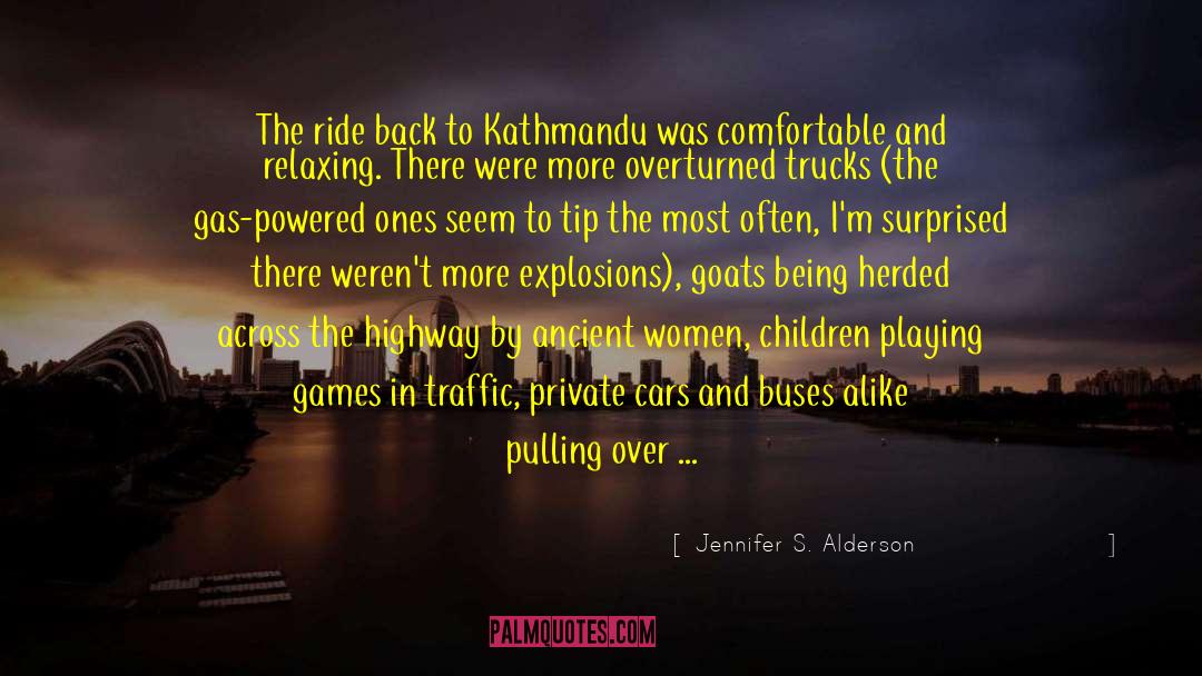 Kathmandu quotes by Jennifer S. Alderson