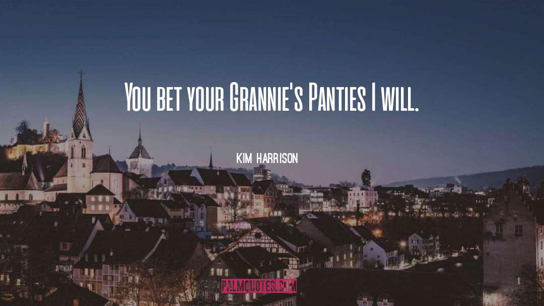 Kathryn Harrison quotes by Kim Harrison