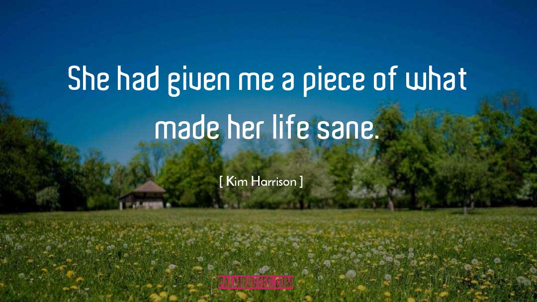 Kathryn Harrison quotes by Kim Harrison