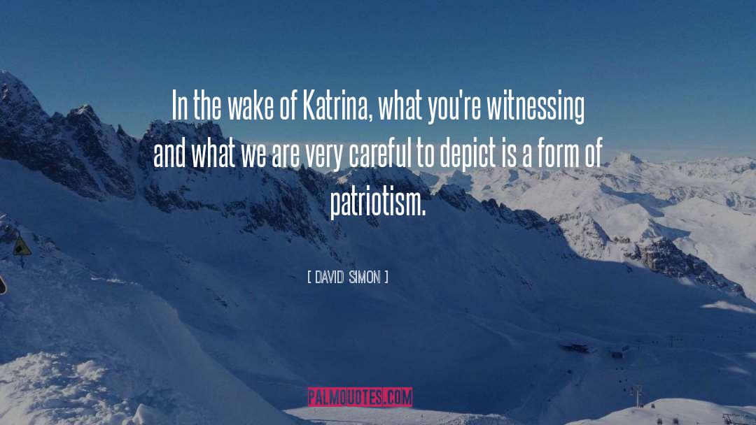 Katrina quotes by David Simon