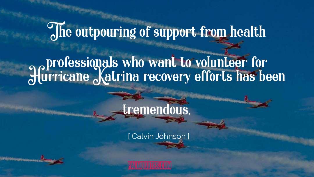 Katrina quotes by Calvin Johnson