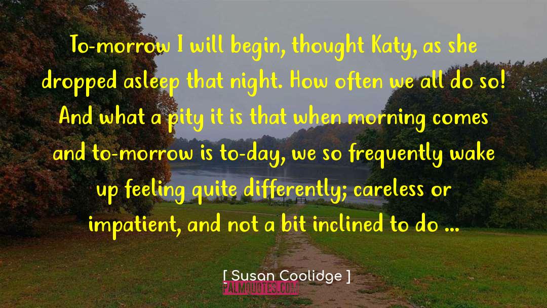 Katy And Daemon quotes by Susan Coolidge