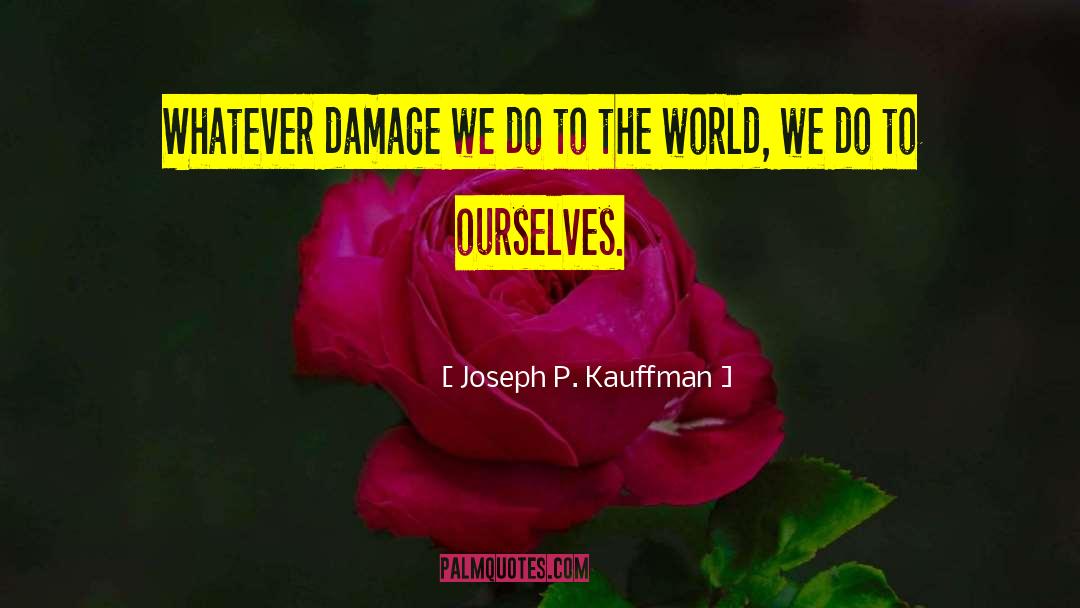 Kauffman quotes by Joseph P. Kauffman