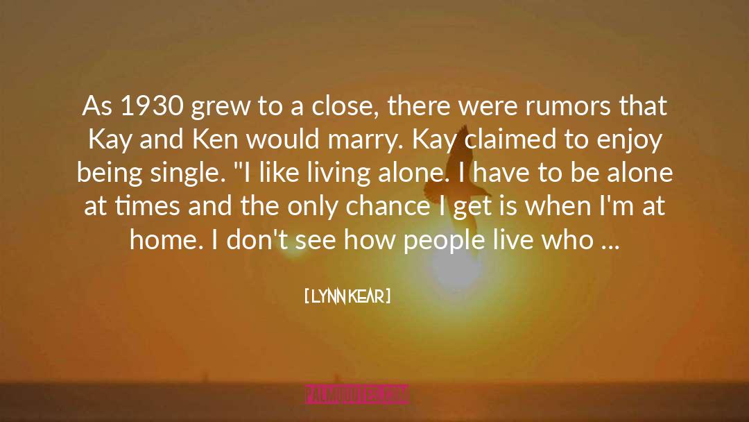 Kay quotes by Lynn Kear