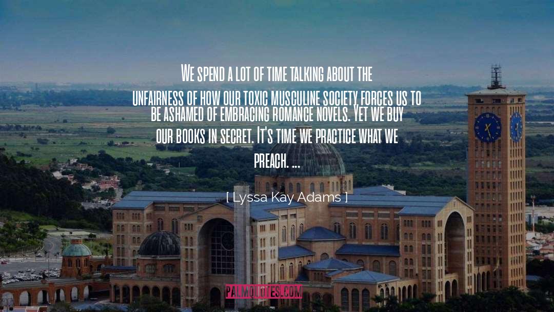Kay quotes by Lyssa Kay Adams