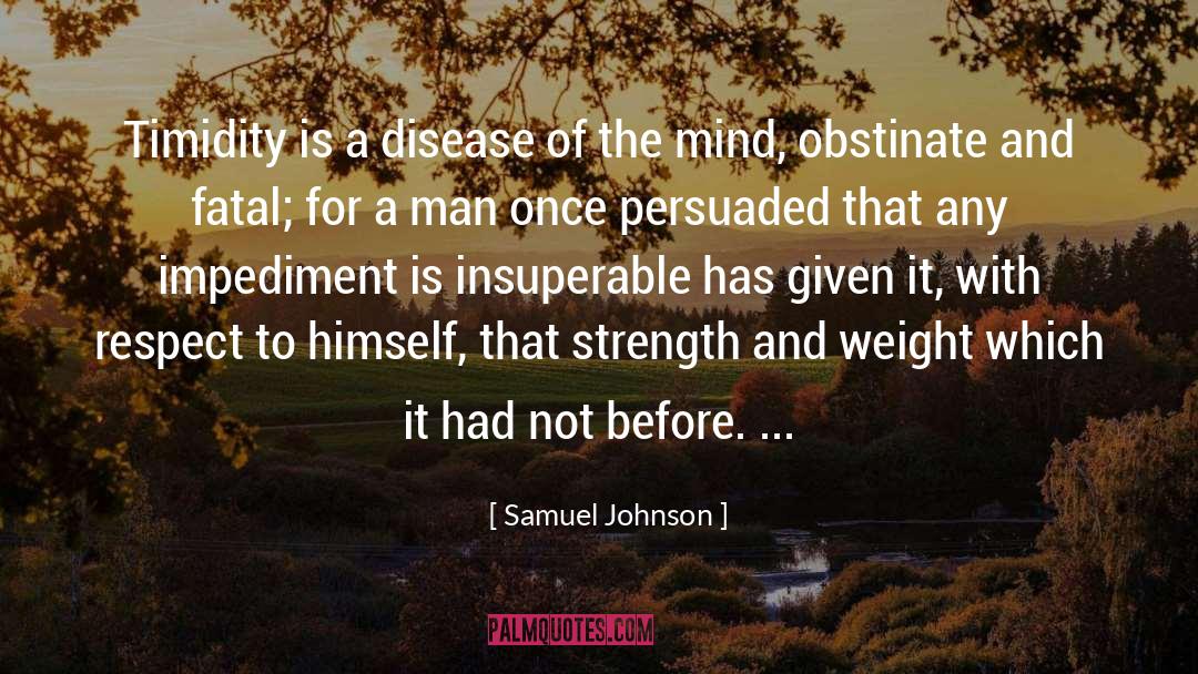 Kazadi Strength quotes by Samuel Johnson