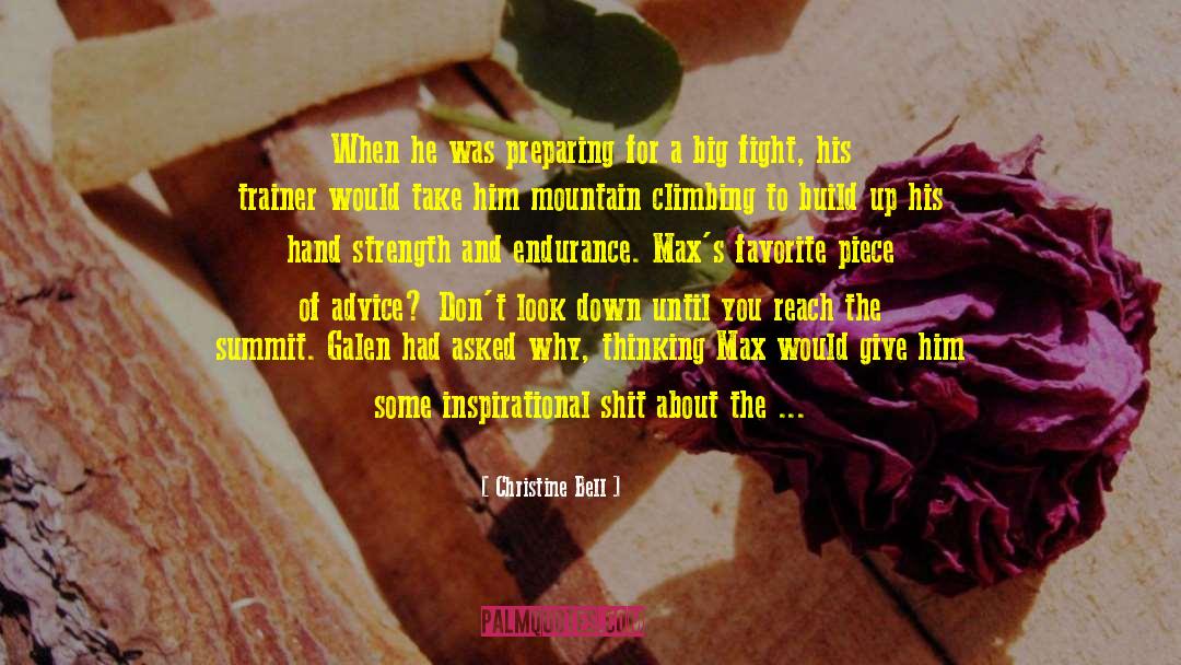 Kazadi Strength quotes by Christine Bell
