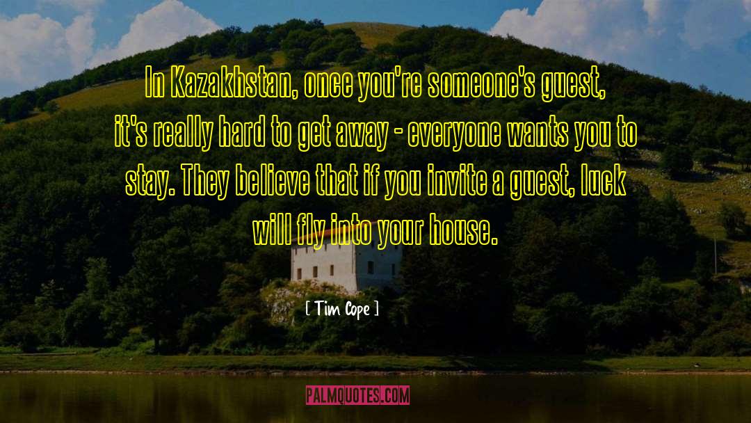 Kazakhstan quotes by Tim Cope