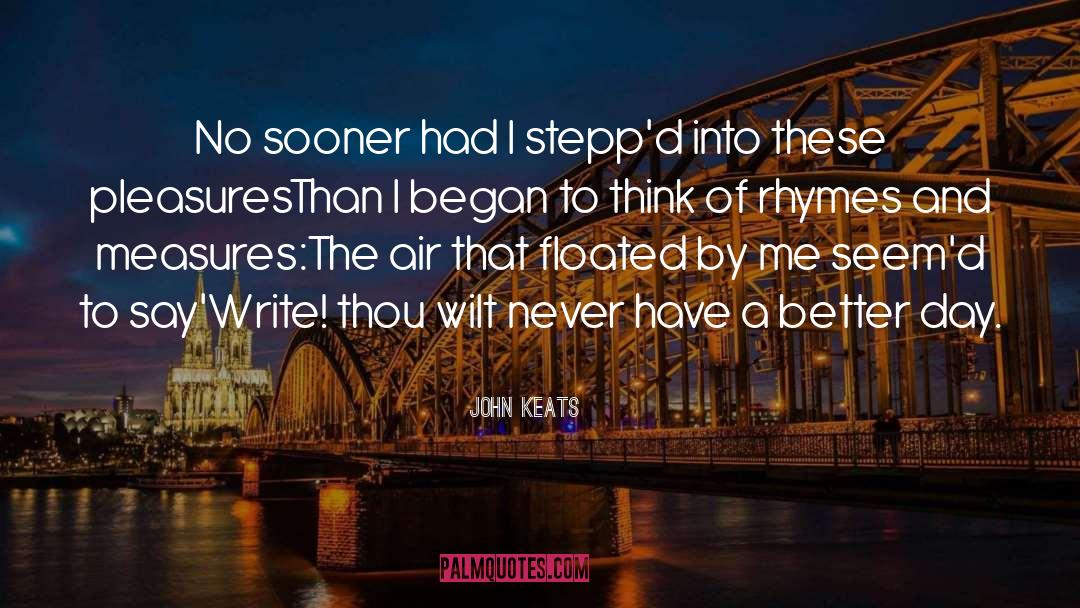 Keats quotes by John Keats