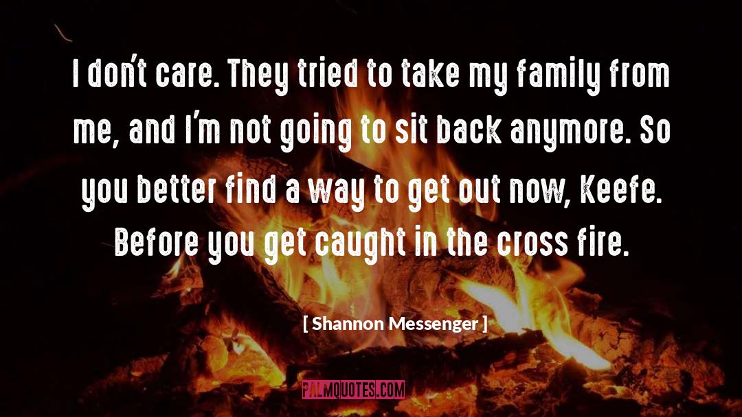 Keefe quotes by Shannon Messenger