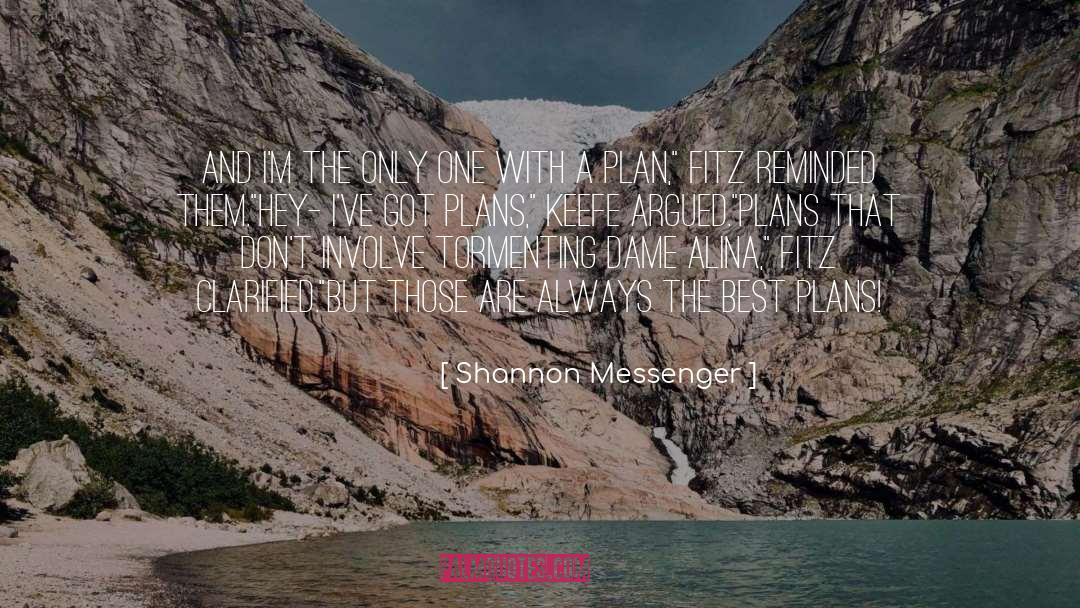 Keefe Sencen quotes by Shannon Messenger