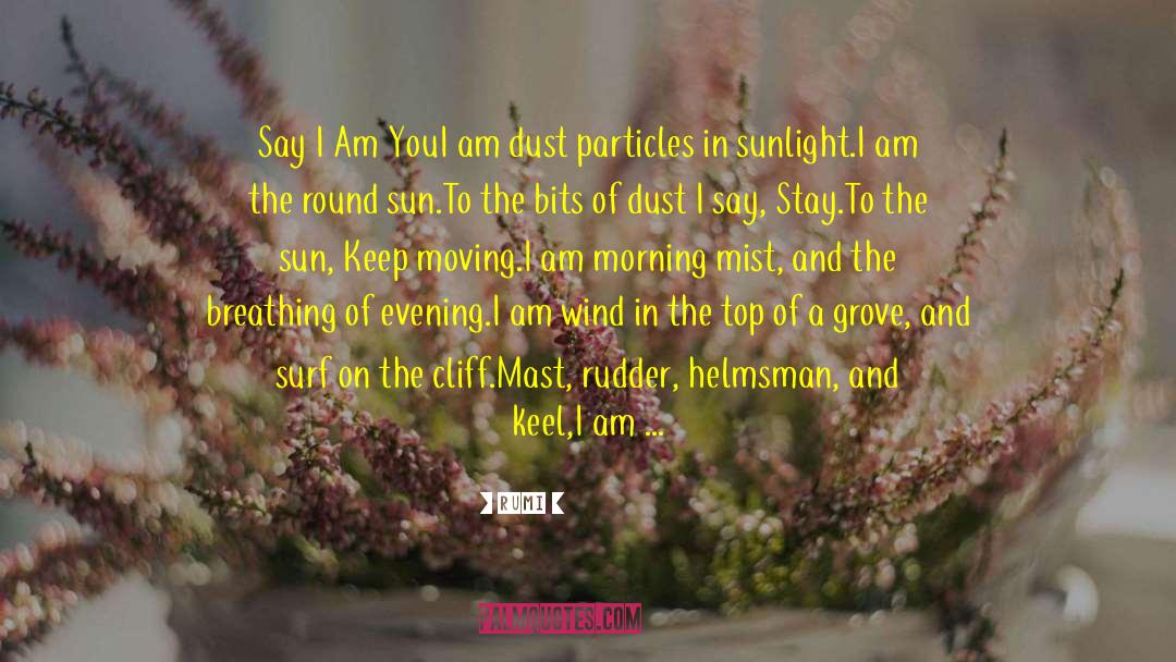 Keel quotes by Rumi