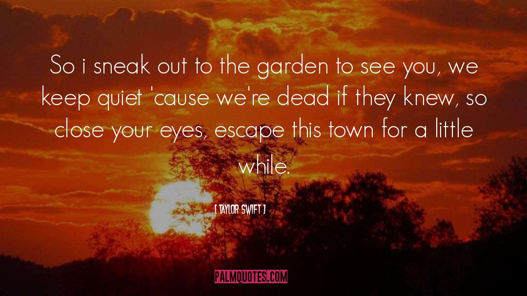 Keep A Quiet Heart quotes by Taylor Swift