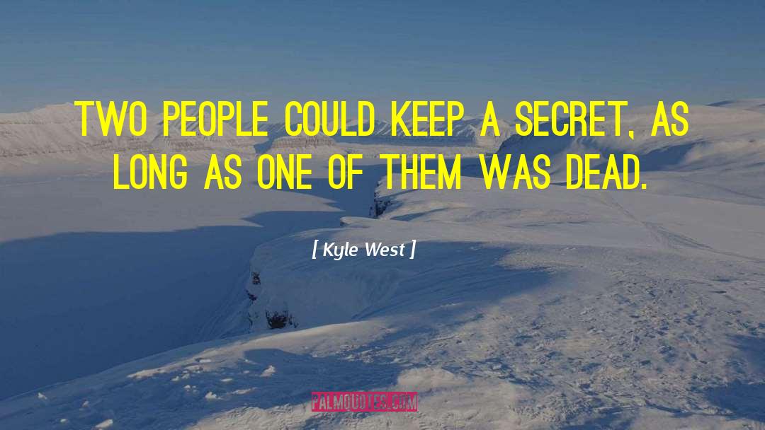 Keep A Secret quotes by Kyle West