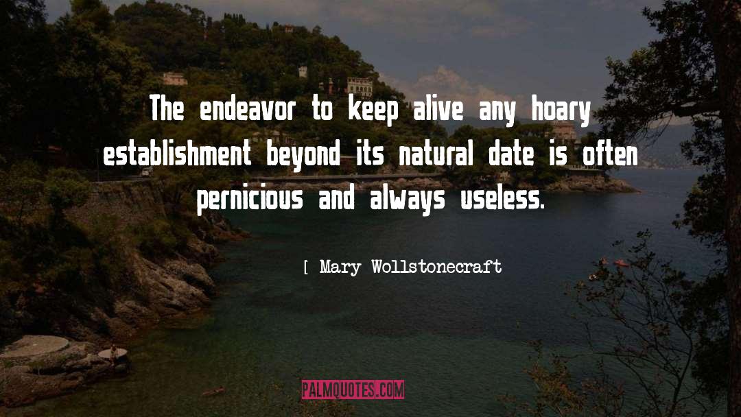 Keep Alive quotes by Mary Wollstonecraft