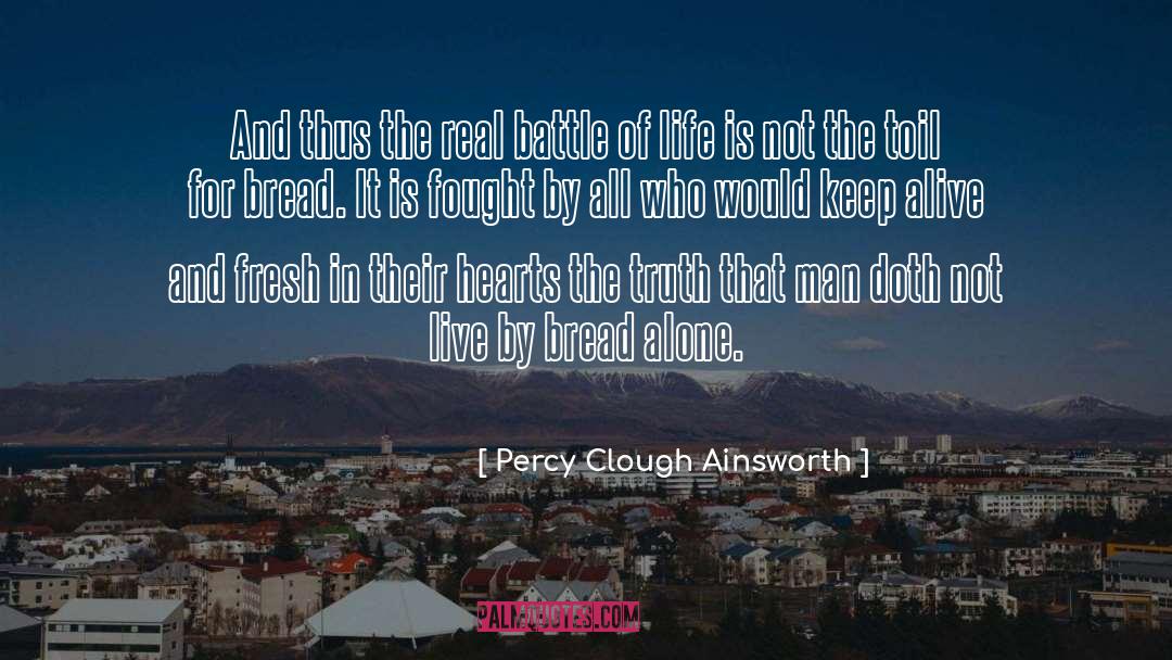 Keep Alive quotes by Percy Clough Ainsworth