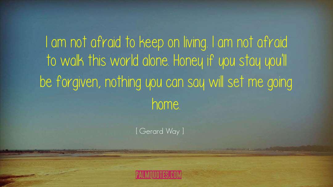 Keep Busy quotes by Gerard Way