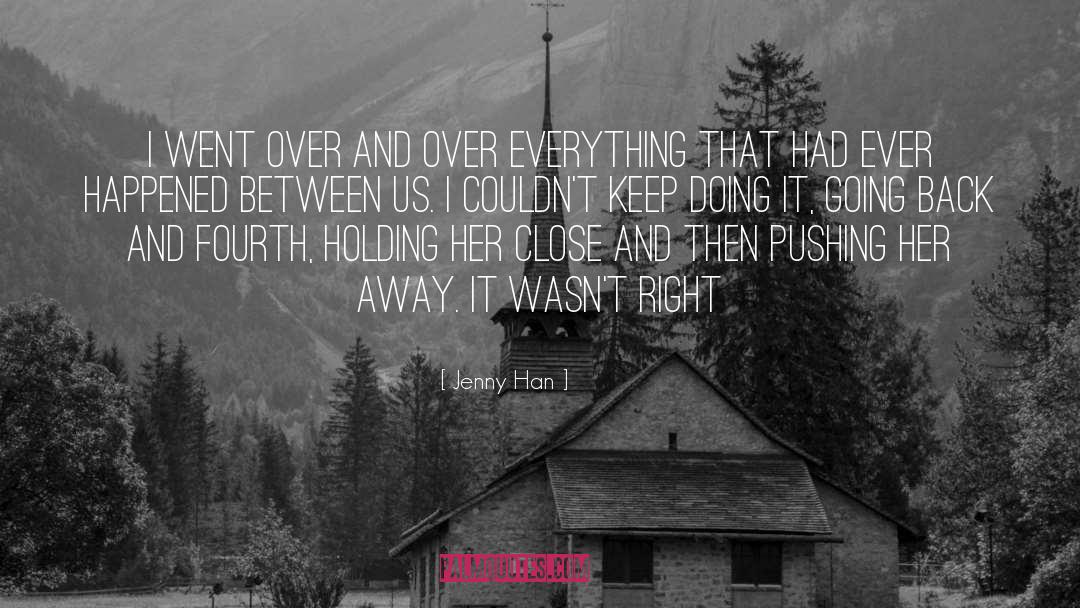 Keep Doing It quotes by Jenny Han