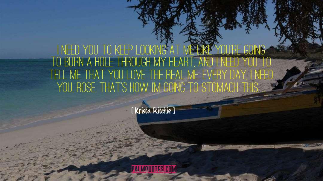 Keep Looking quotes by Krista Ritchie