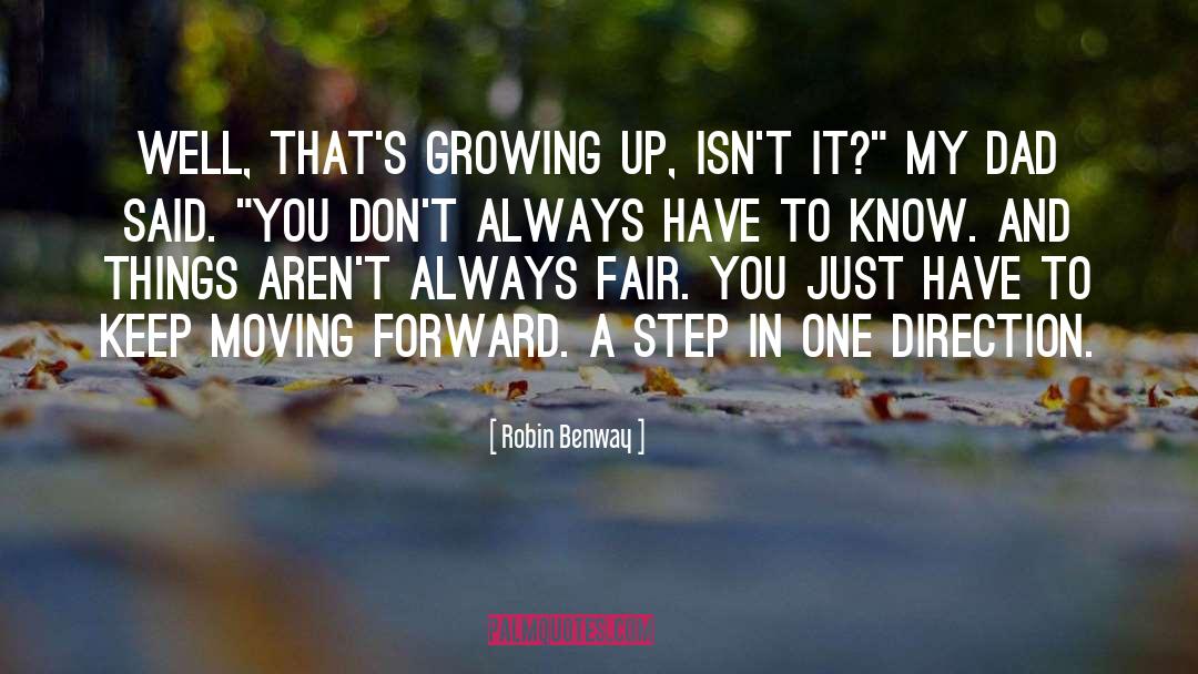 Keep Moving Forward quotes by Robin Benway