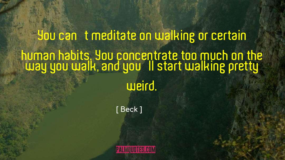 Keep On Walking quotes by Beck