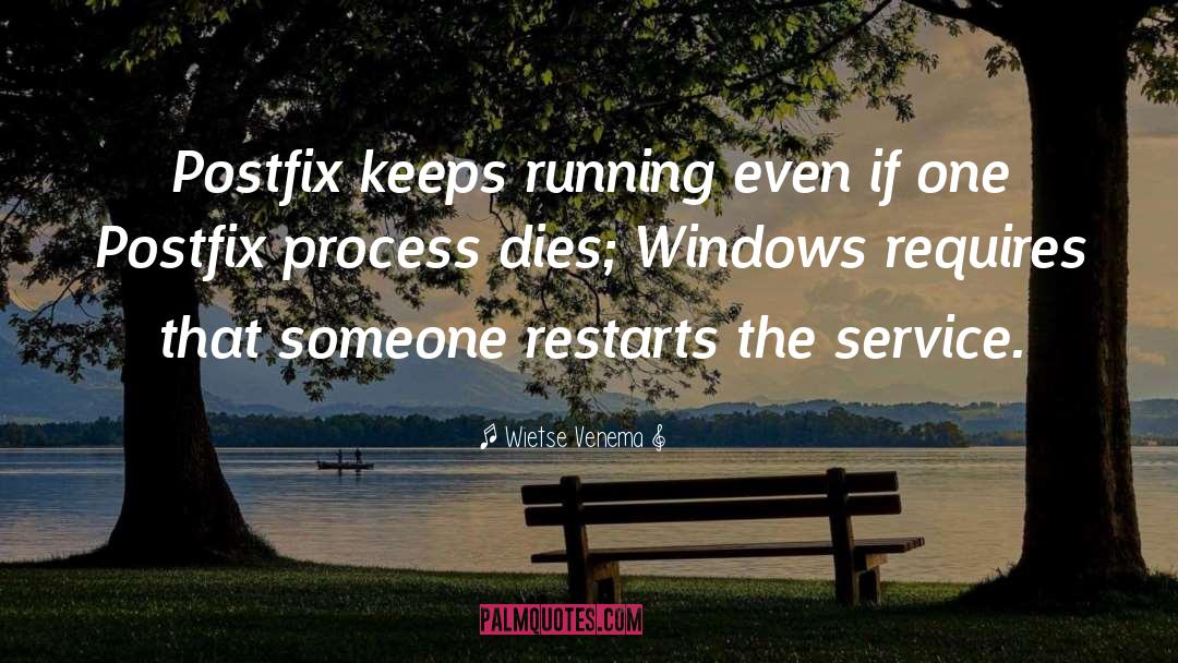 Keep Running quotes by Wietse Venema