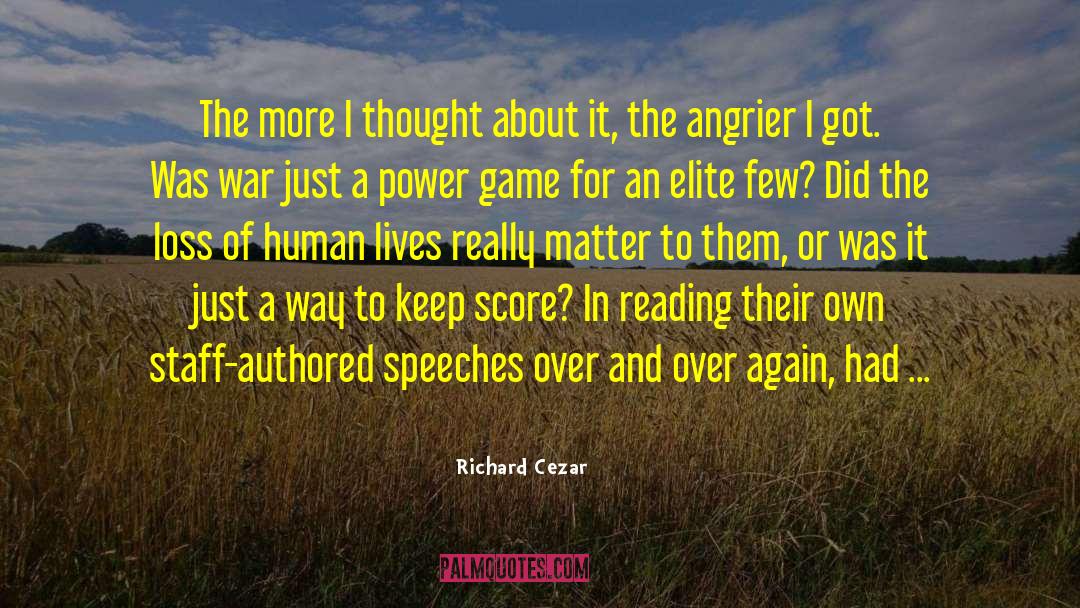 Keep Score quotes by Richard Cezar