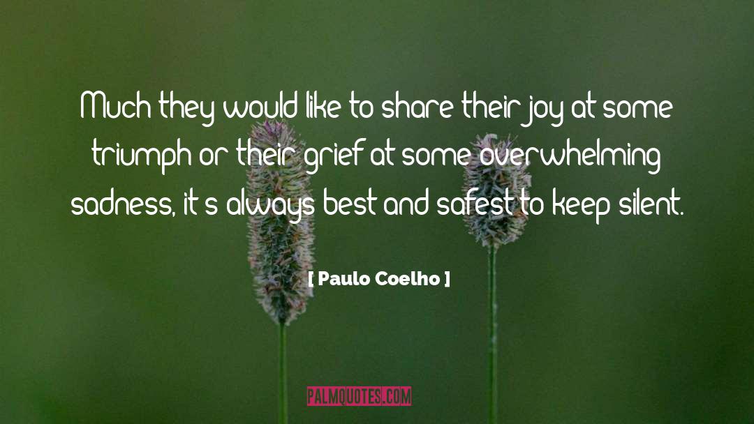 Keep Silent quotes by Paulo Coelho