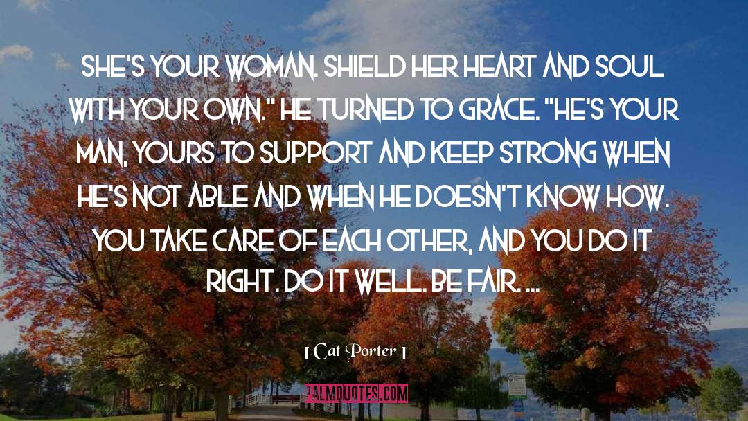 Keep Strong quotes by Cat Porter