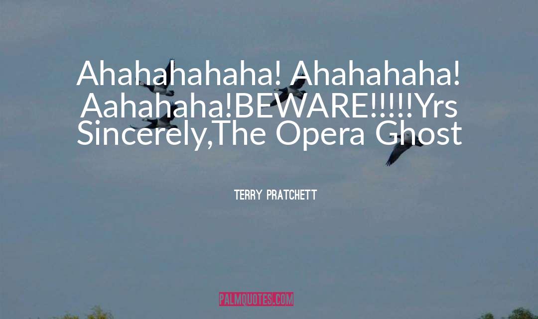 Keep The Ghost quotes by Terry Pratchett