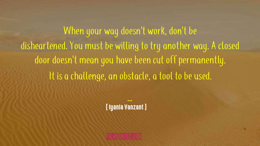 Keep Trying quotes by Iyanla Vanzant