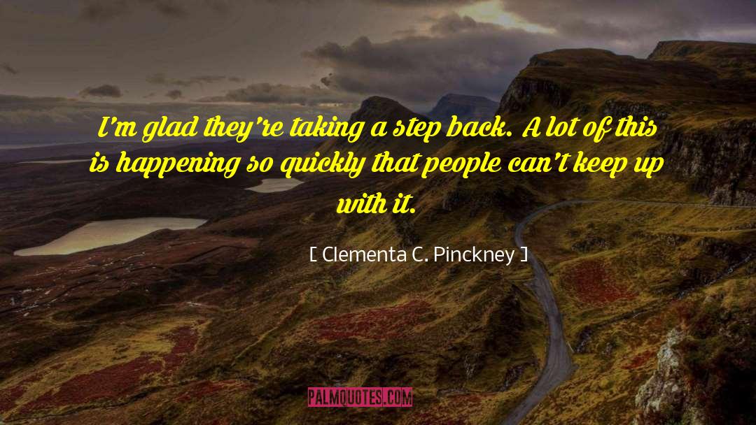 Keep Up quotes by Clementa C. Pinckney