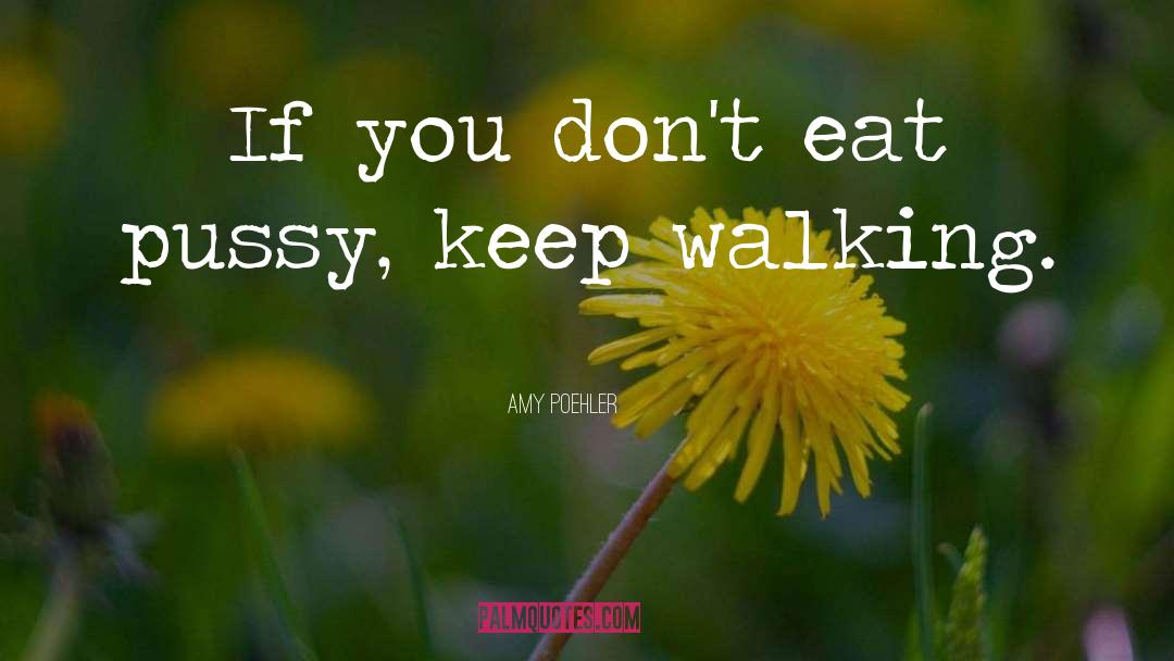 Keep Walking quotes by Amy Poehler