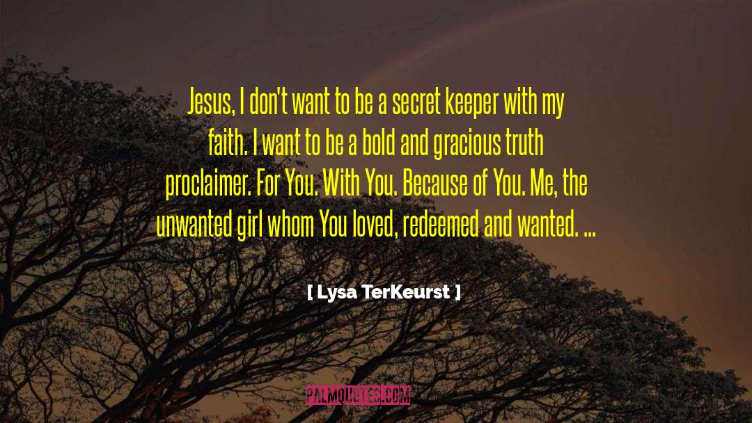 Keeper Of Flocks quotes by Lysa TerKeurst