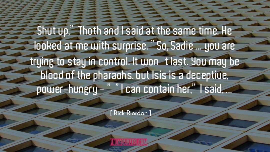 Keeper Of The Isis Light quotes by Rick Riordan