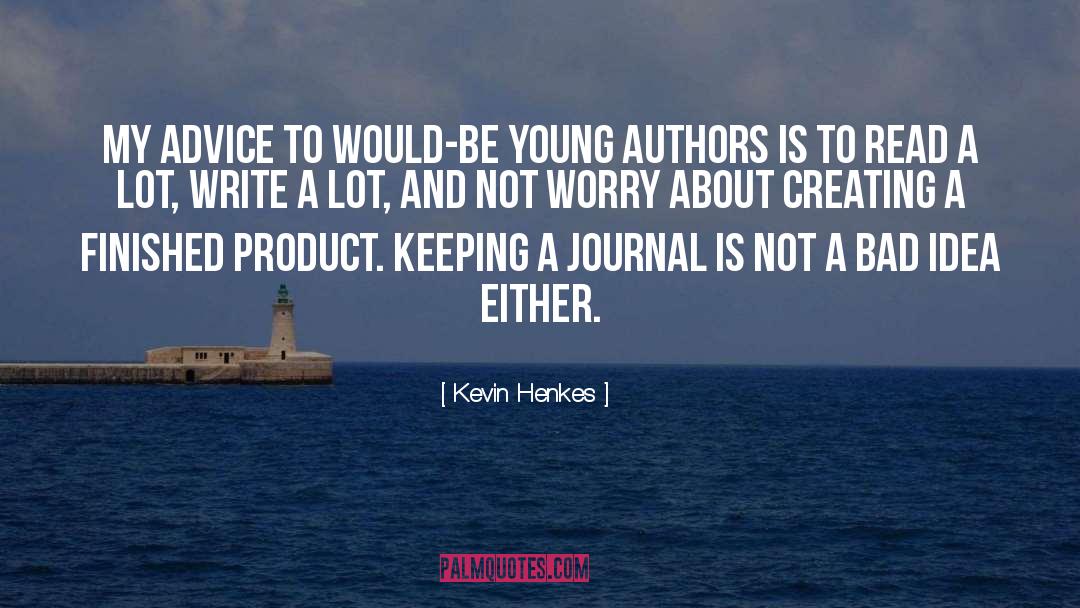 Keeping A Journal quotes by Kevin Henkes