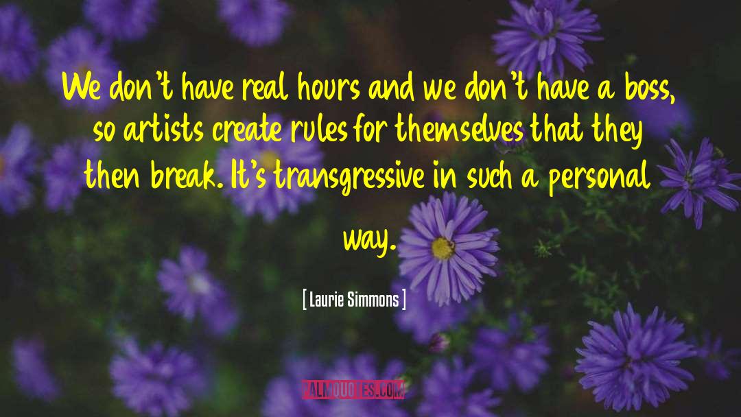 Keeping Rules quotes by Laurie Simmons