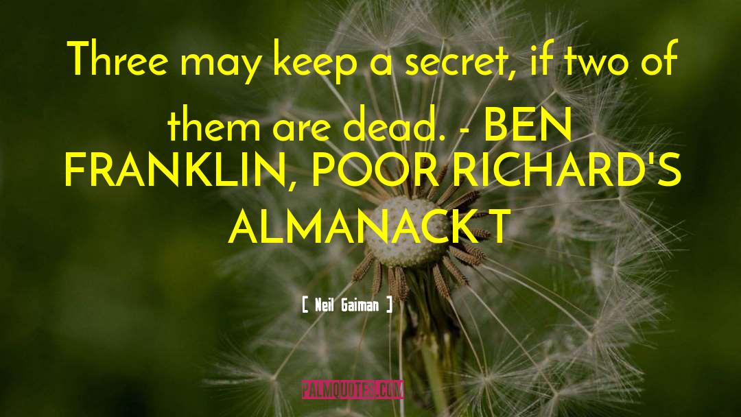 Keeping Secrets quotes by Neil Gaiman